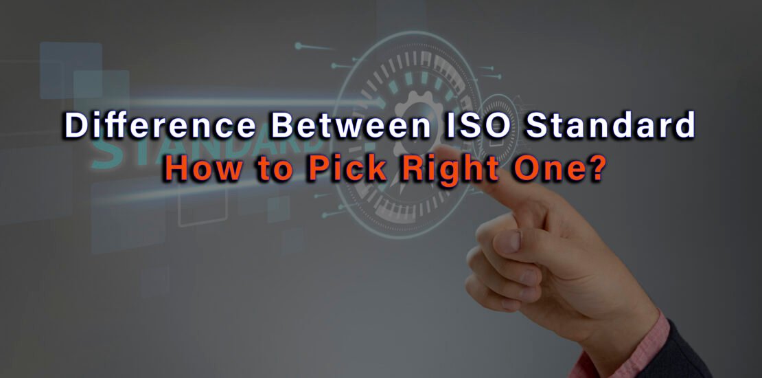 Difference between ISO Standards