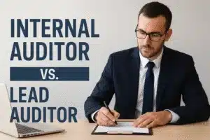 Difference between Internal Auditor and Lead Auditor