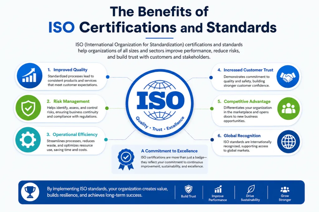 Benefits of ISO Certifications